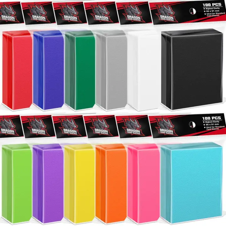 VKshop 1200 Pack Matte Trading Card Sleeves