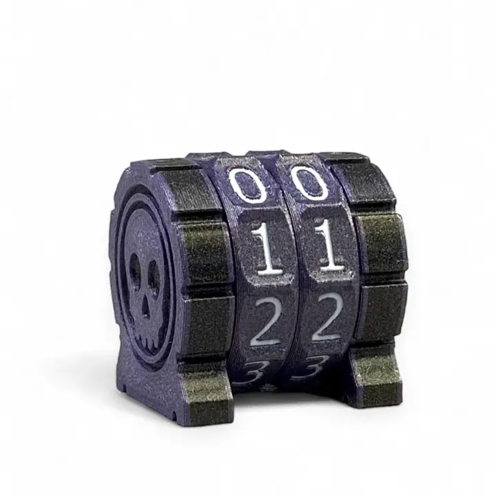 Lixusia Life Counter Health Tracker for Board Games, TTRPGs