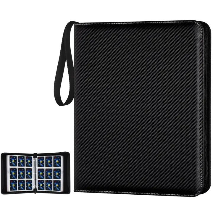 GERMUN 9 Pocket Trading Card Binder,900 Cards,50 Pages