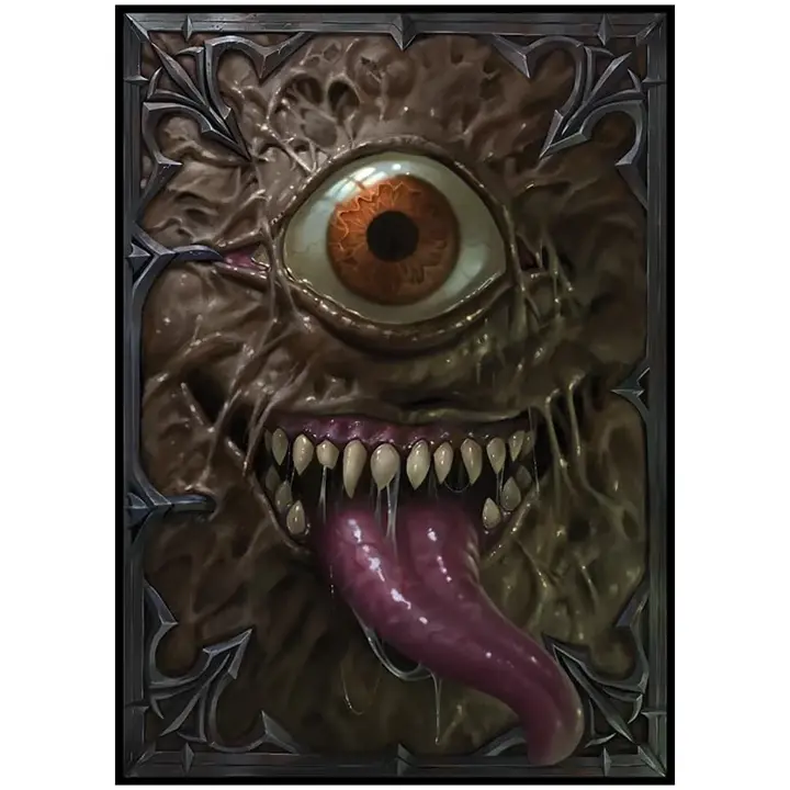 Fantasy North - Book of Fiends - Spell Book Series I - 100 Textured Matte TCG Card Sleeves