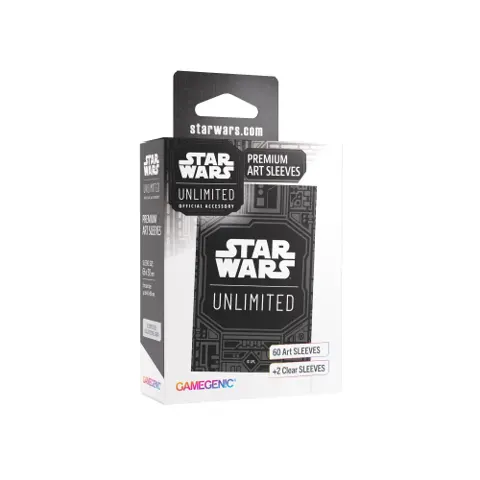 Star Wars Unlimited Unlimited Pattern Art Sleeves | Gamegenic Officially Licensed Pack of 60 Art Sleeves & 2 Clear Sleeves, Optimized Size for Star Wars Unlimited TCGs and LCGs