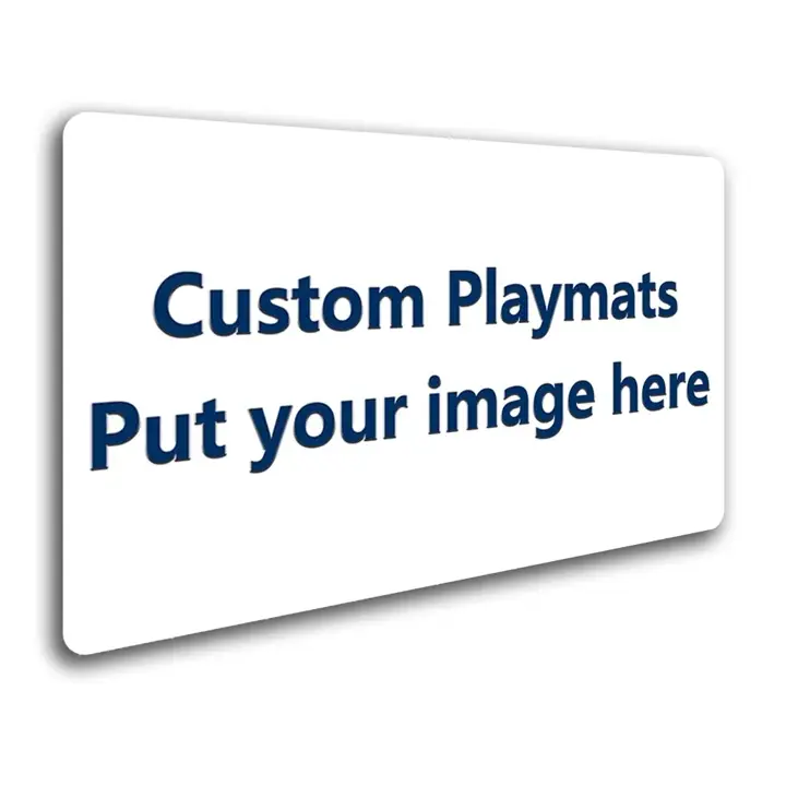 Custom playmat 24x14 Inches - Non-Slip Play Mat with Storage Bag