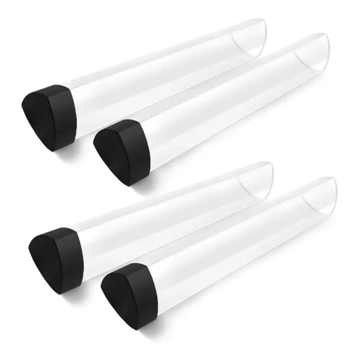 MAJUNEY Prism Playmat Tube for 24x14in 2mm TCG Mats, Single Cap, 1 Pack