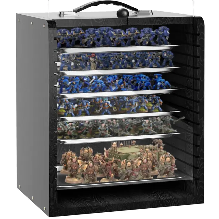 WELIDAY Miniature Storage Case for Collectibles Miniatures