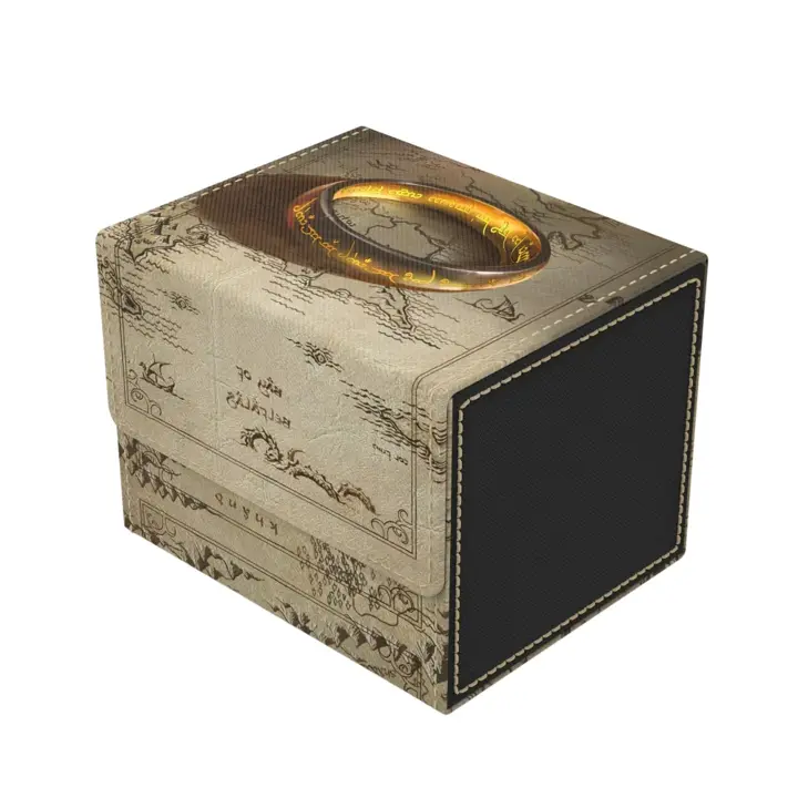 Realm Guard (The Ring) 100% Hand-Drawn TCG/MTG 100+ Card Vault Deck Box