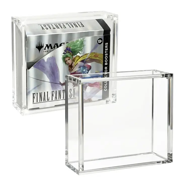 VINJKZQ 2-Pack MTG Collector Booster Box Acrylic Case