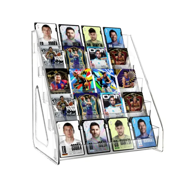 DUNPUTE 5 & 7 Tier Trading Card Display Stand