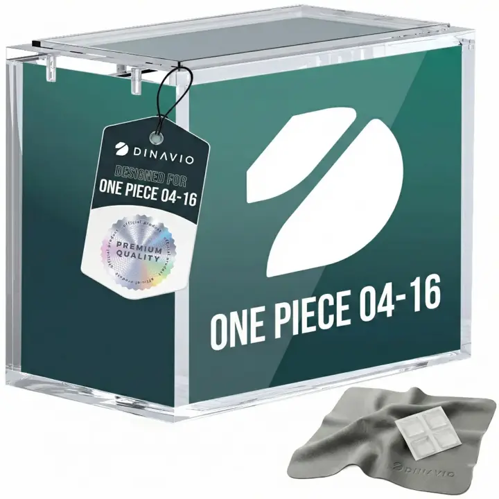 Dinavio Crafthouse One Piece Booster Box Acrylic Display Case Stackable