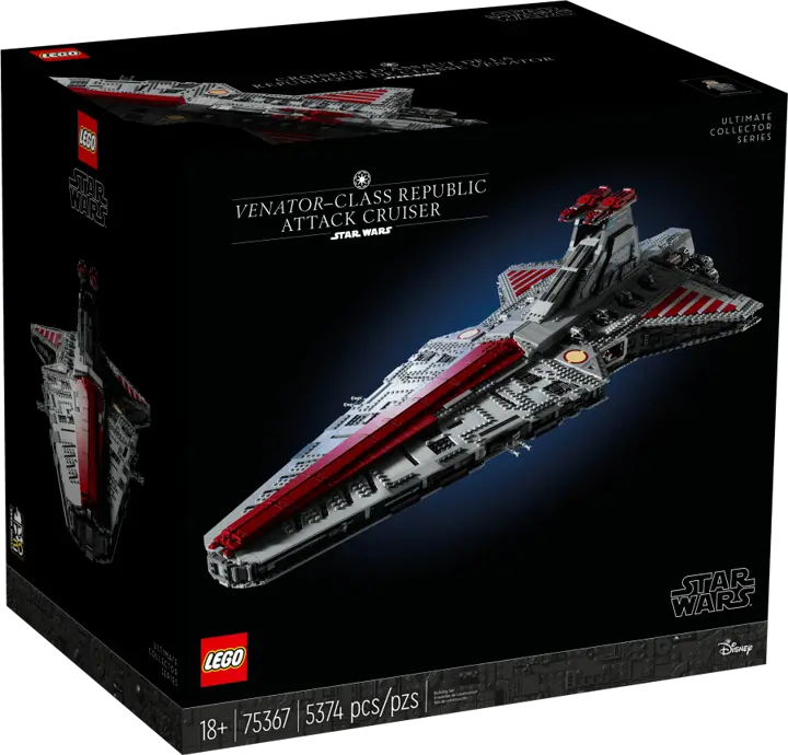 LEGO Star Wars UCS Venator-Class Republic Attack Cruiser 75367