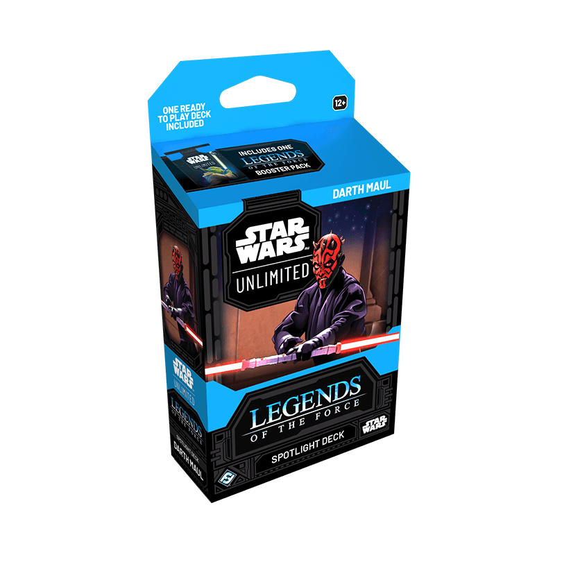 Star Wars Unlimited A Lawless Time Spotlight Deck retail box