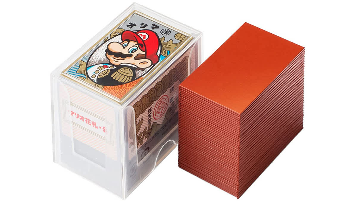 Hanafuda Cards — Mario (Red)