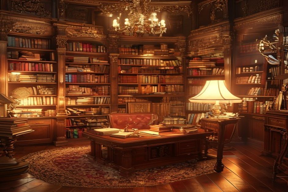 The room Robert curates from