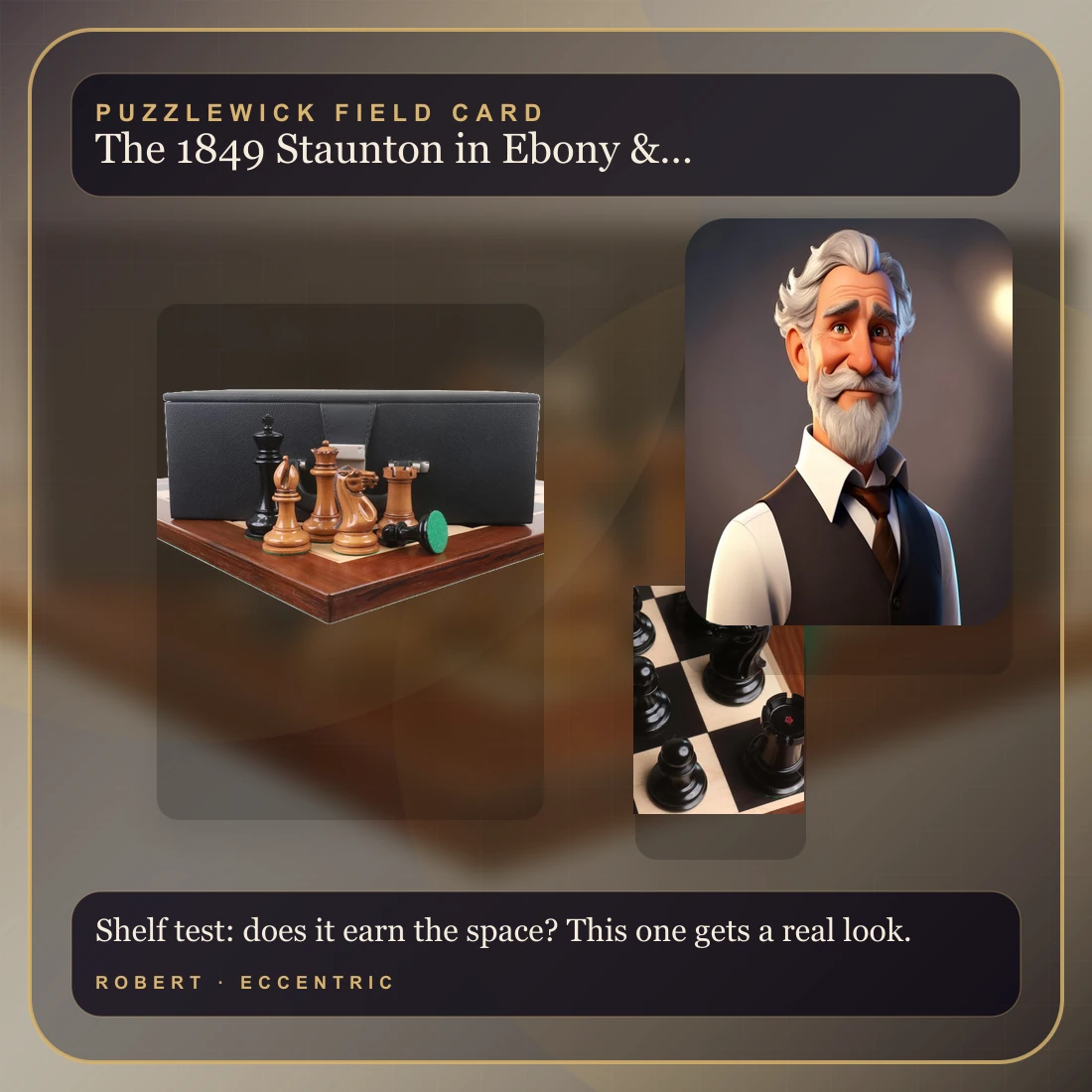 Robert, The Keeper
