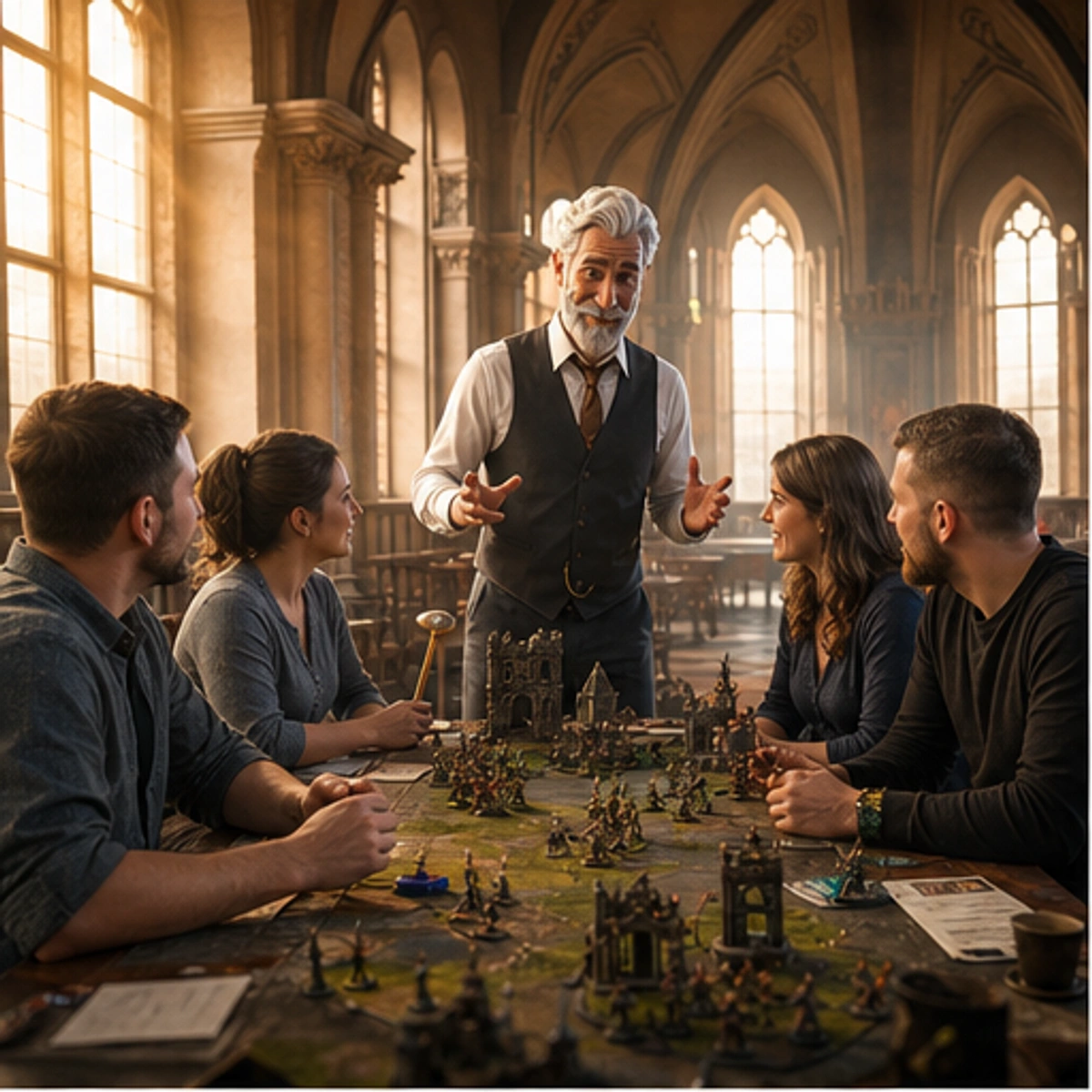 Robert, The Keeper — opening the right box for a first session