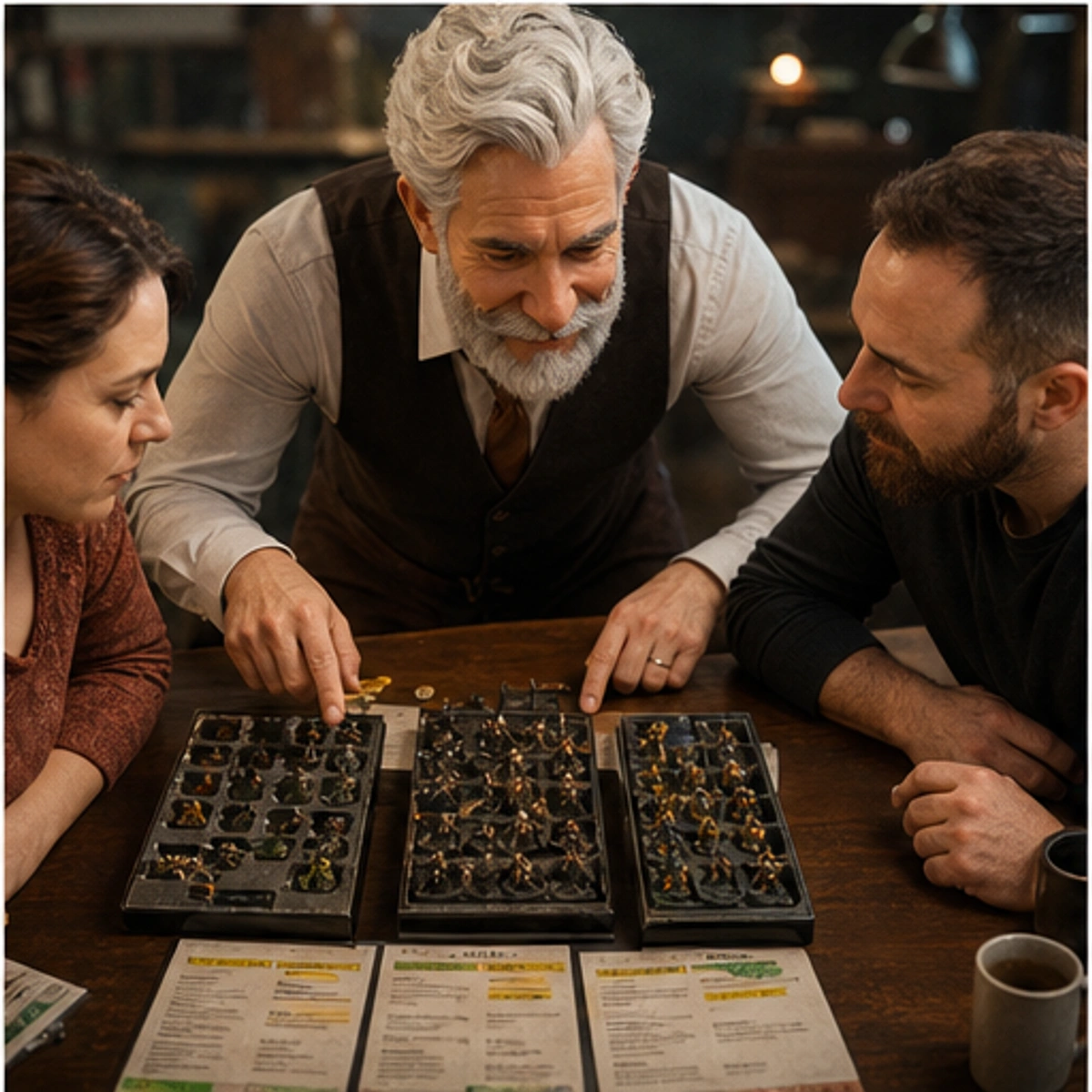 Robert, The Keeper — hosting the first complete game with a readable table
