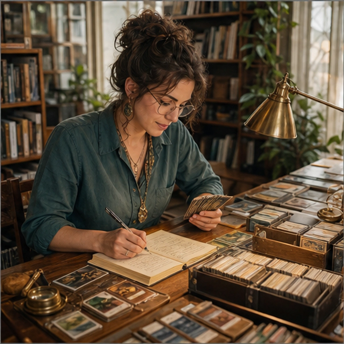 Margo, The Archivist — hosting the first complete game with a readable table