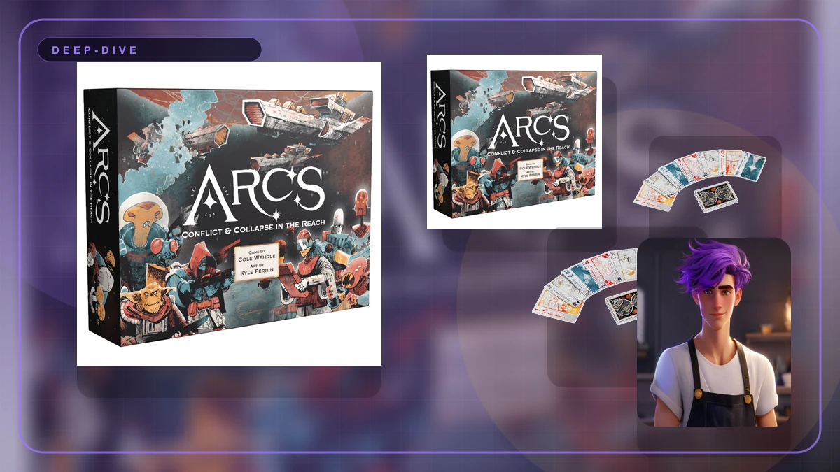 Arcs Review: The Trick-Taking Space Opera That Will Either Hook You or Hurt You