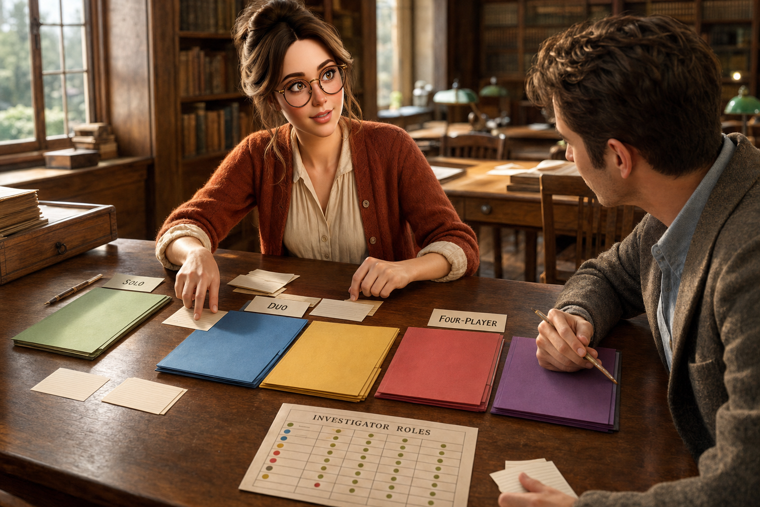 Margo, The Archivist — instructional