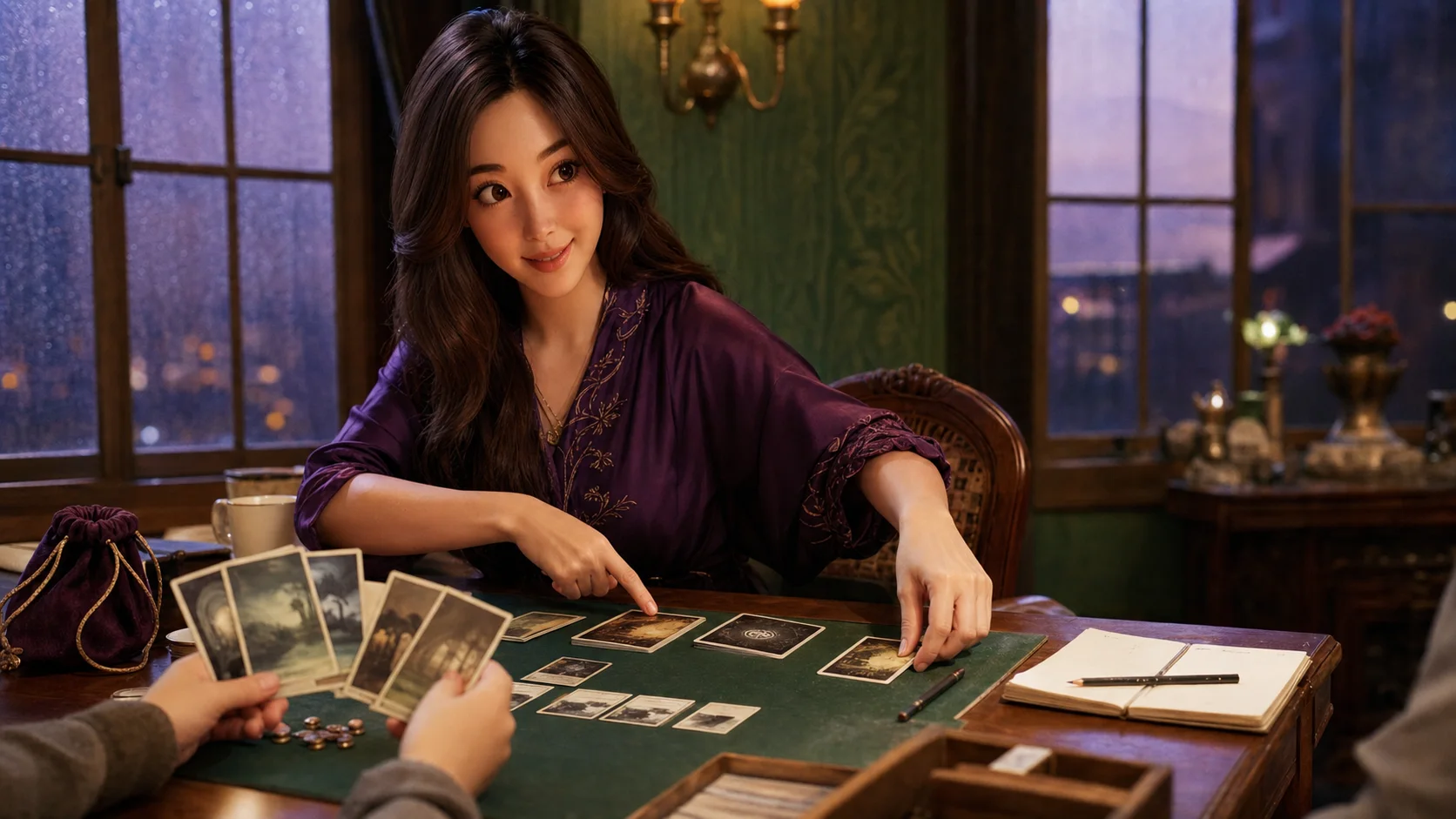 Yumi, The Hostess — cozy
