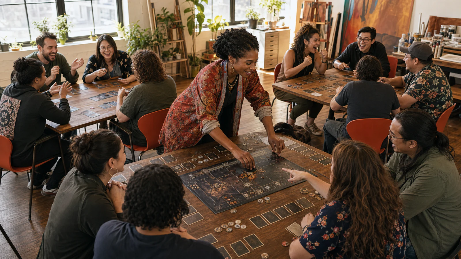 Imani, The Connector — commanding