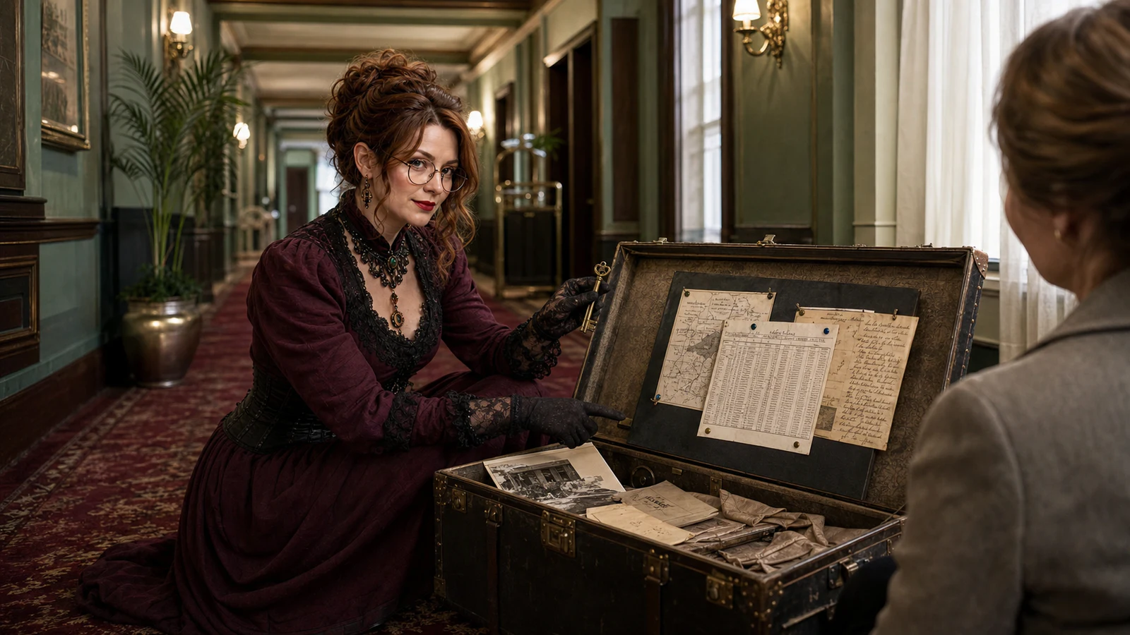 Margo, The Archivist — investigating