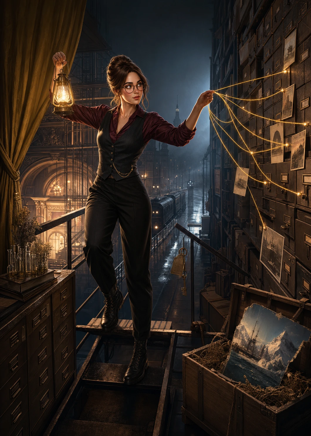 Margo, The Archivist — intimate