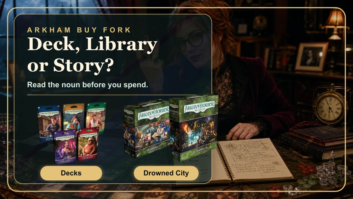 Arkham Investigator Decks vs Drowned City: What to Buy