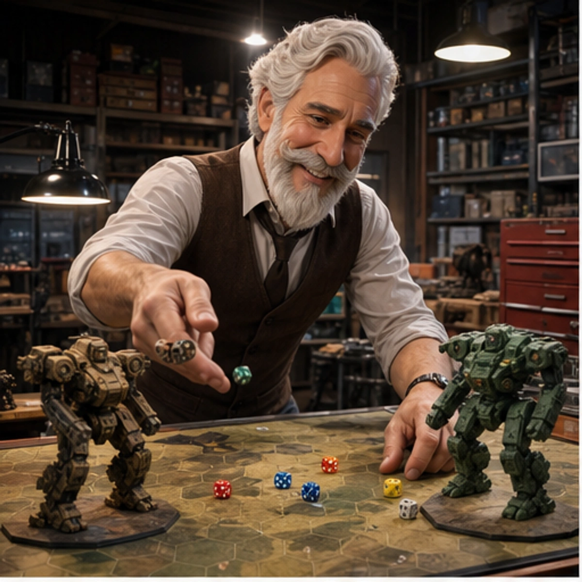Robert, The Keeper — opening the right box for a first session