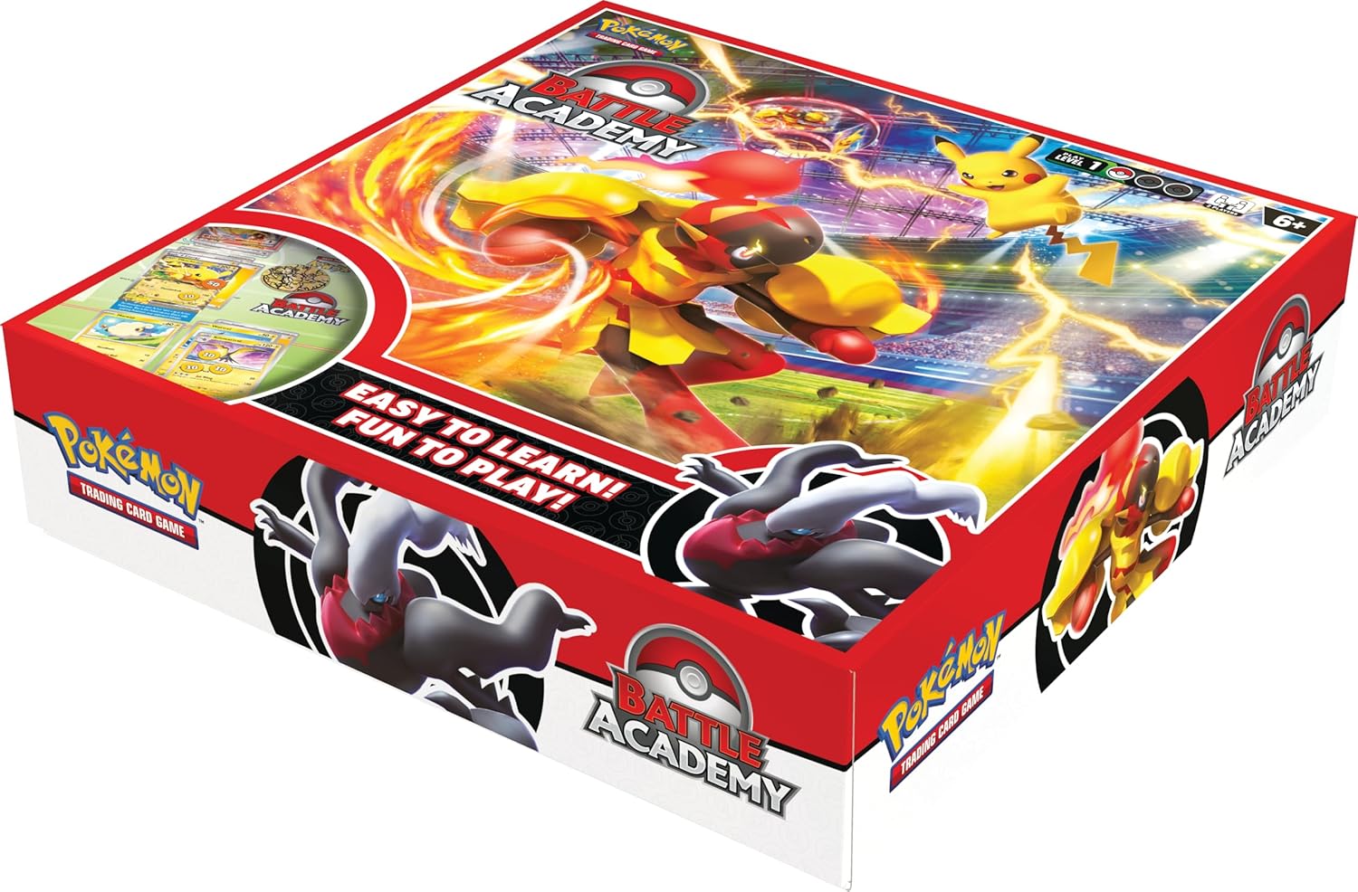 Pokemon Battle Academy teaching set opened on a table