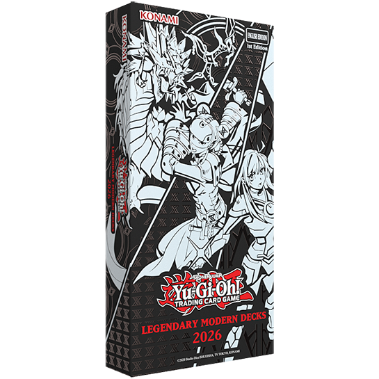 Yu-Gi-Oh Legendary Modern Decks 2026 retail box