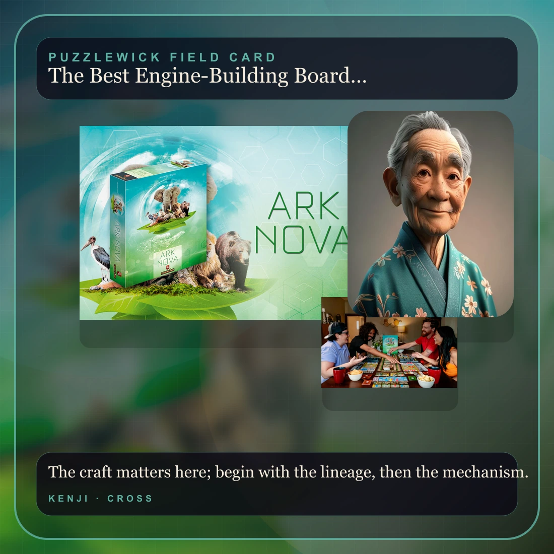 Kenji, The Sensei