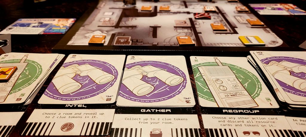 Creeping through the building in The Initiative, board mid-mission