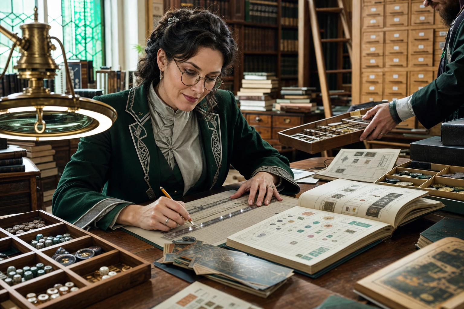 Margo, The Archivist — skeptical
