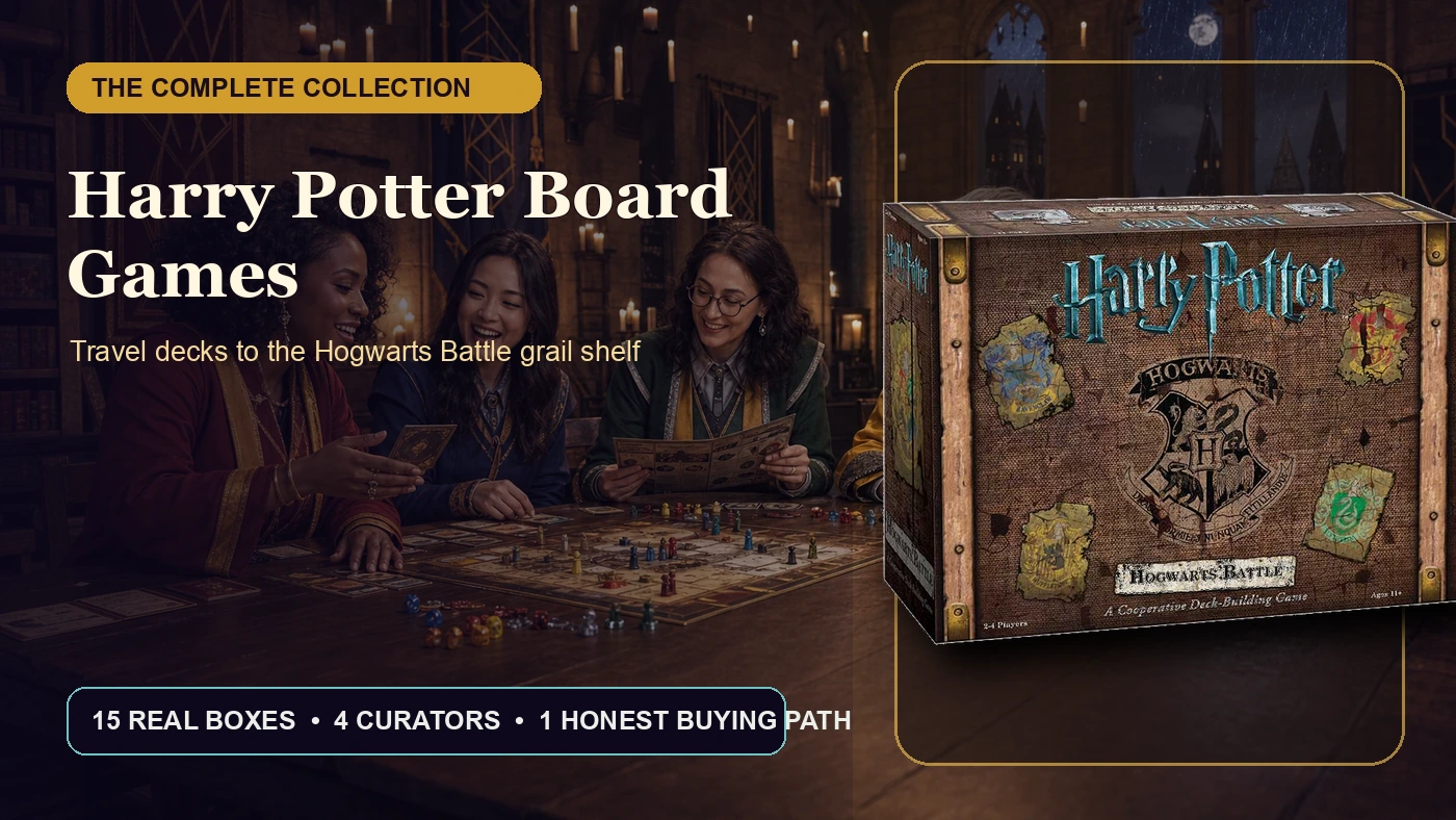 The Complete Harry Potter Board Game Collection: What to Buy for Travel, Family Night, a Weekend at Hogwarts, and the Grail Shelf