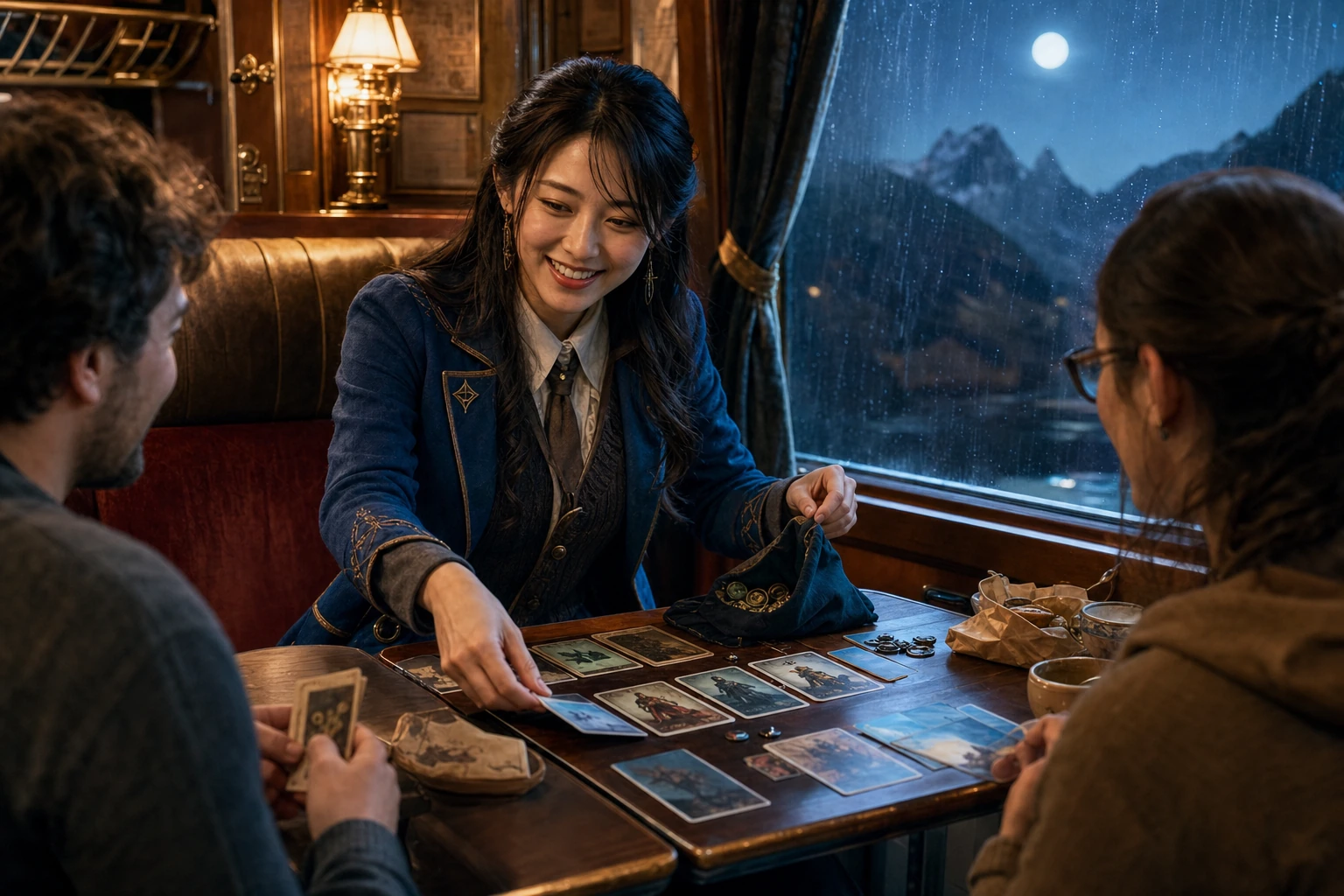 Yumi, The Hostess — mischief
