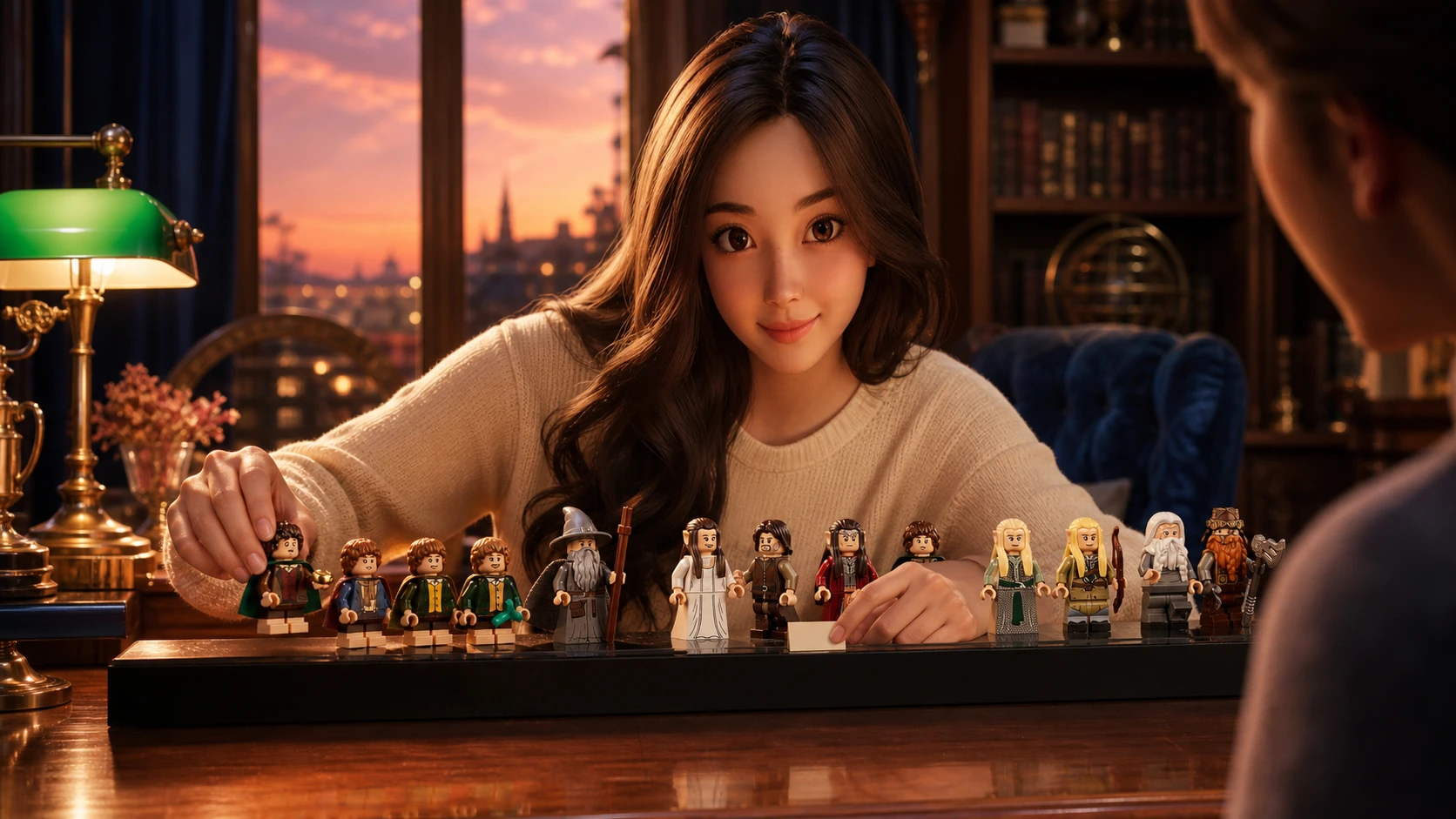Yumi, The Hostess — warm