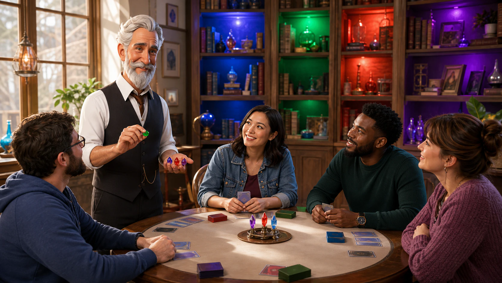 Robert, The Keeper — hosting a bright first Commander pod and making the social contract feel easy