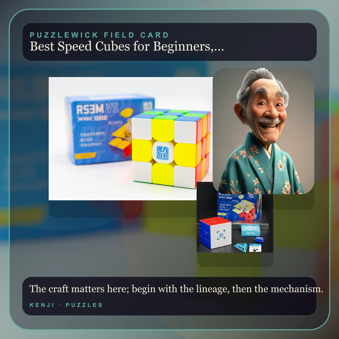 Kenji, The Sensei