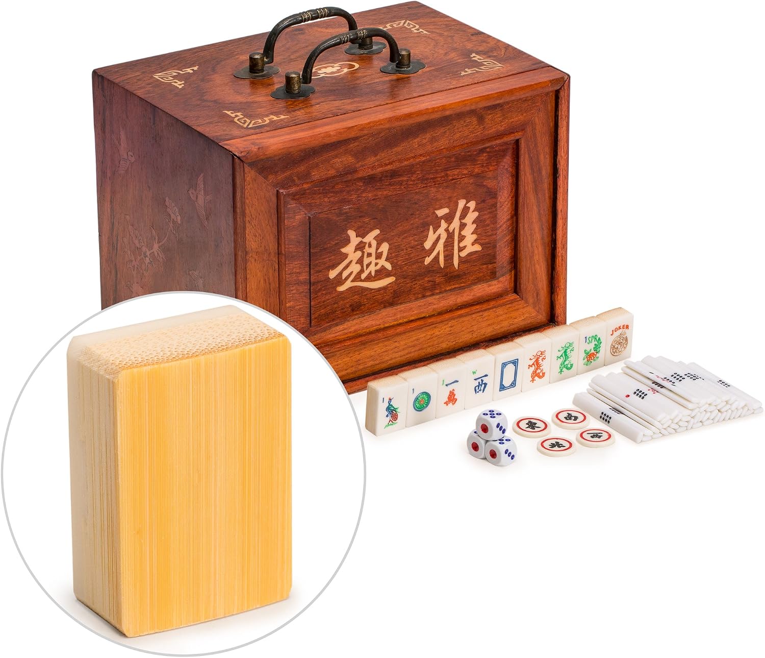 Bone & Bamboo Mahjong: The 1920s Shanghai Heirloom, Still Hand-Carved Today