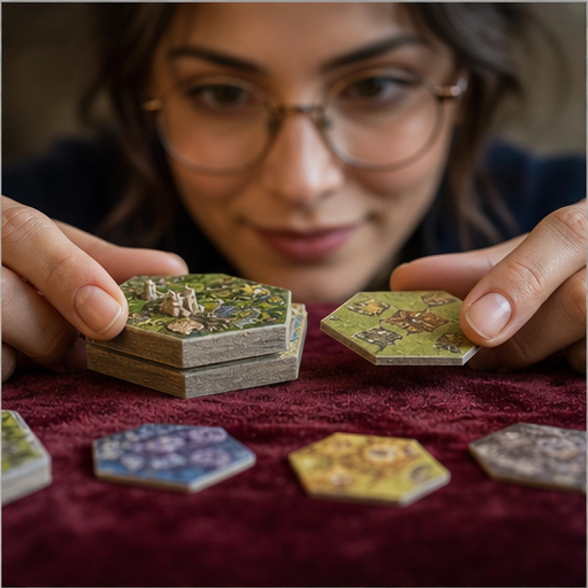 Margo, The Archivist — demonstrating the core turn with the game staged clearly