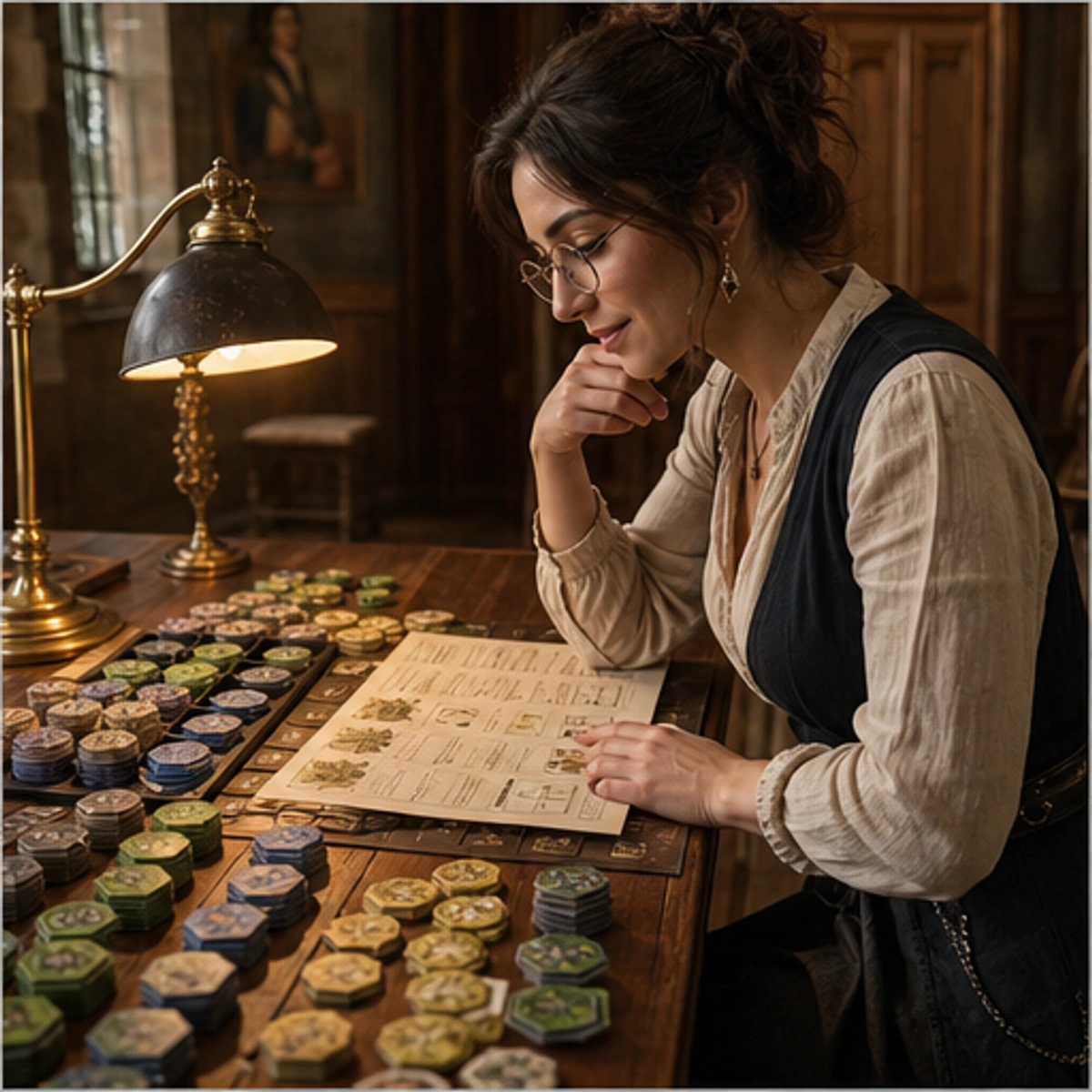 Margo, The Archivist — hosting the first complete game with a readable table