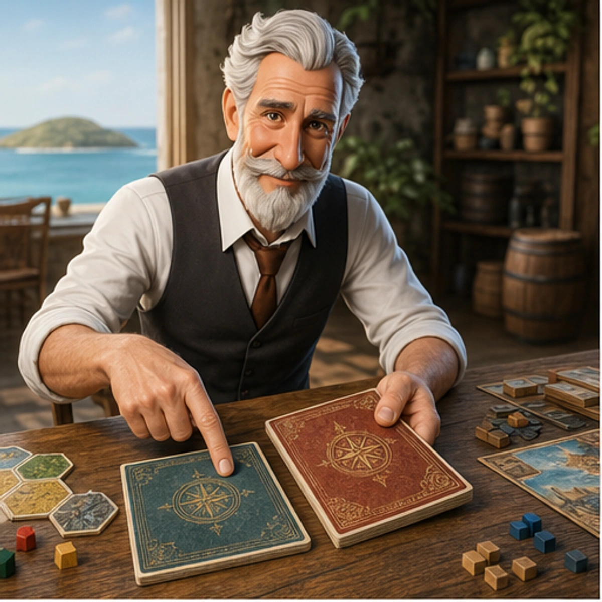 Robert, The Keeper — opening the right box for a first session