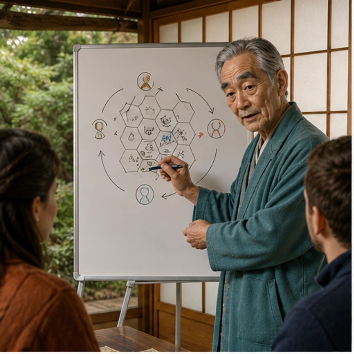 Kenji, The Sensei — opening the right box for a first session