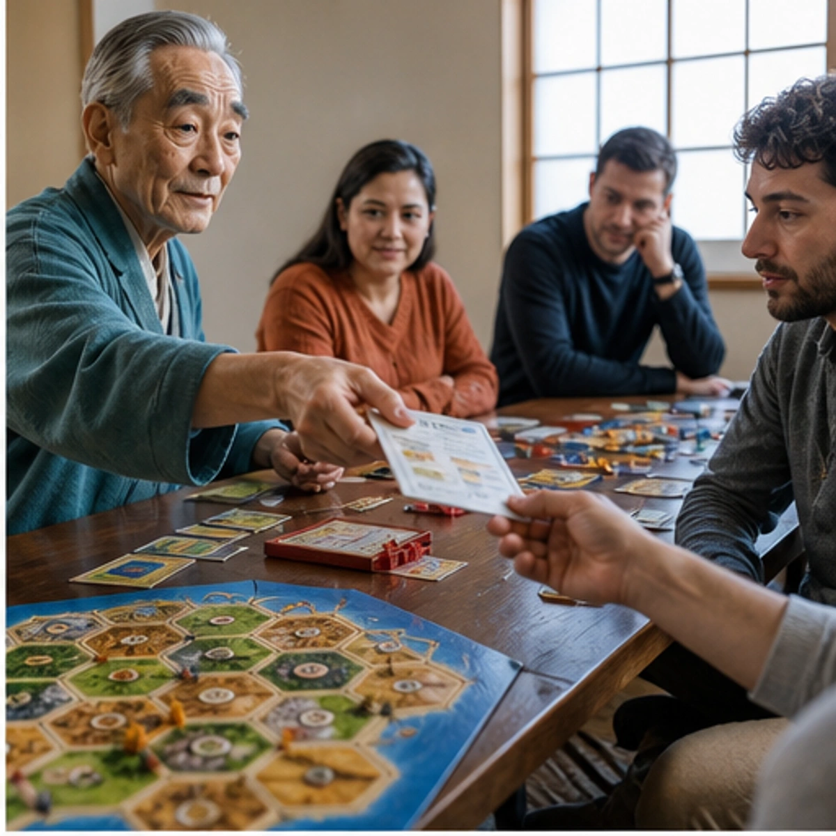 Kenji, The Sensei — side-by-side table clinic with components in use