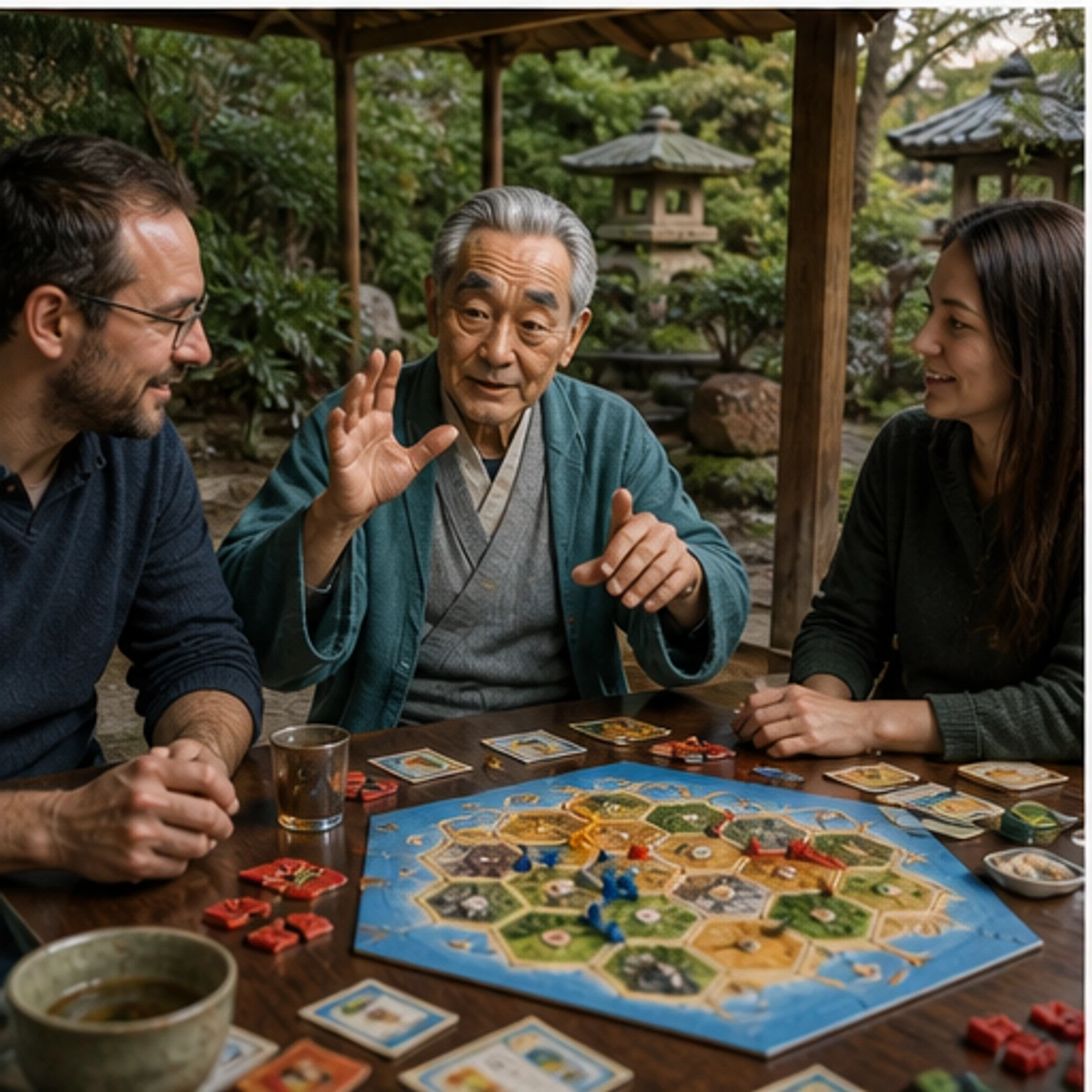 Kenji, The Sensei