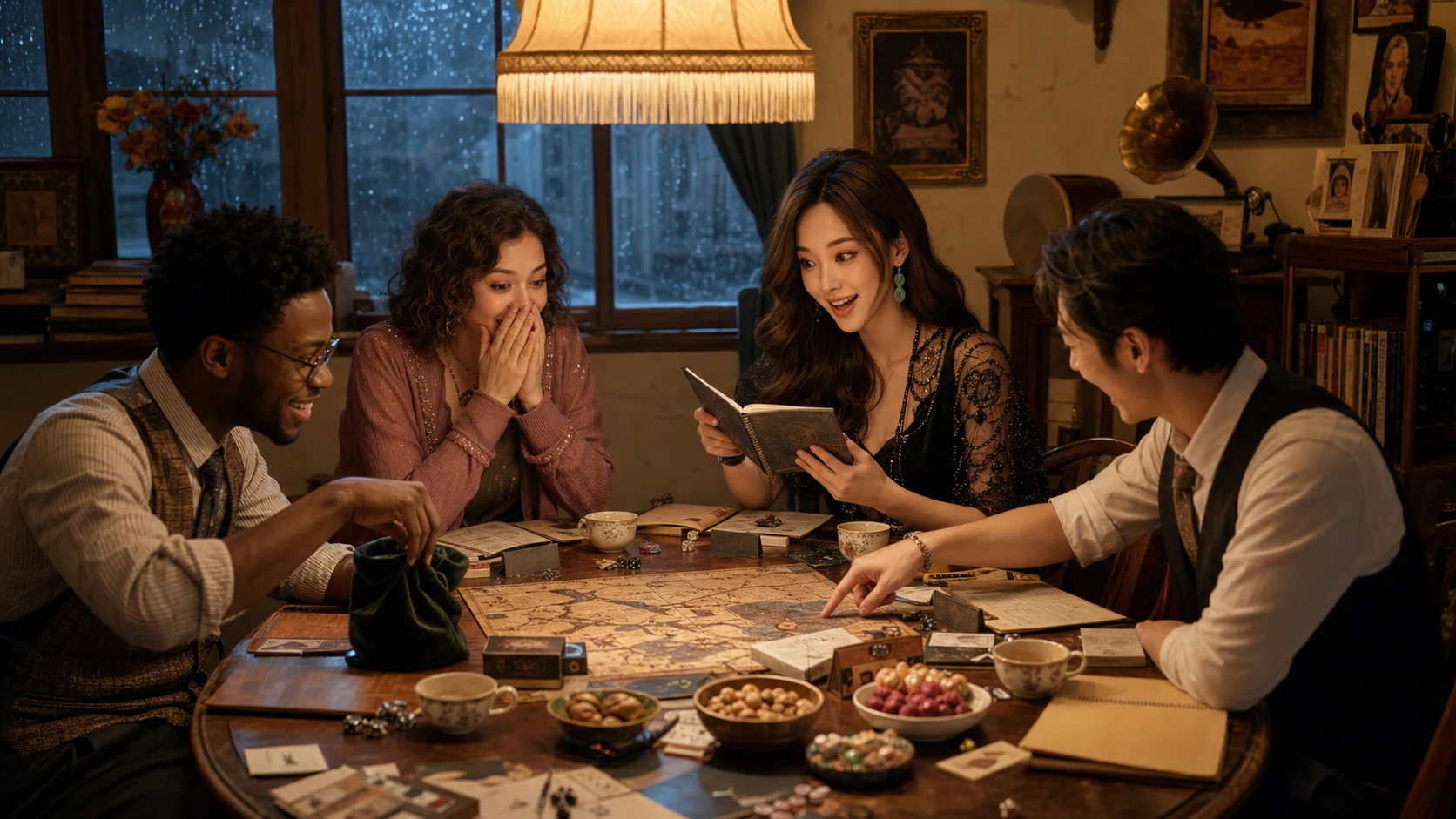 Yumi, The Hostess — cozy