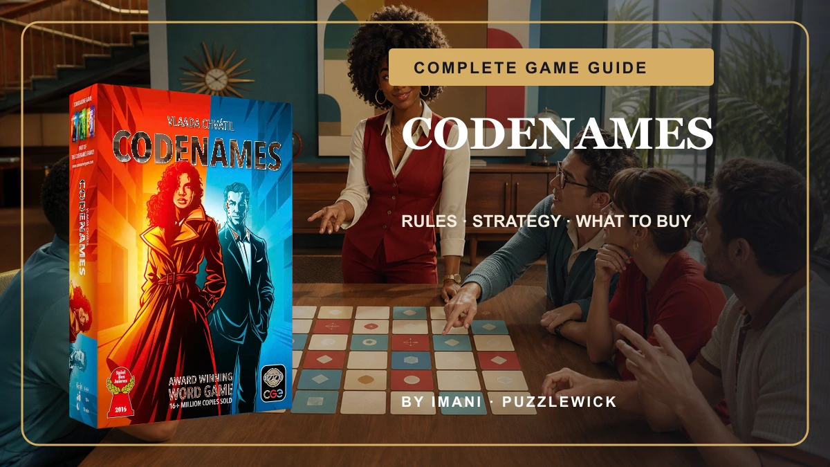 Codenames Complete Guide 2026: How to Give Better Clues and Which Edition to Buy