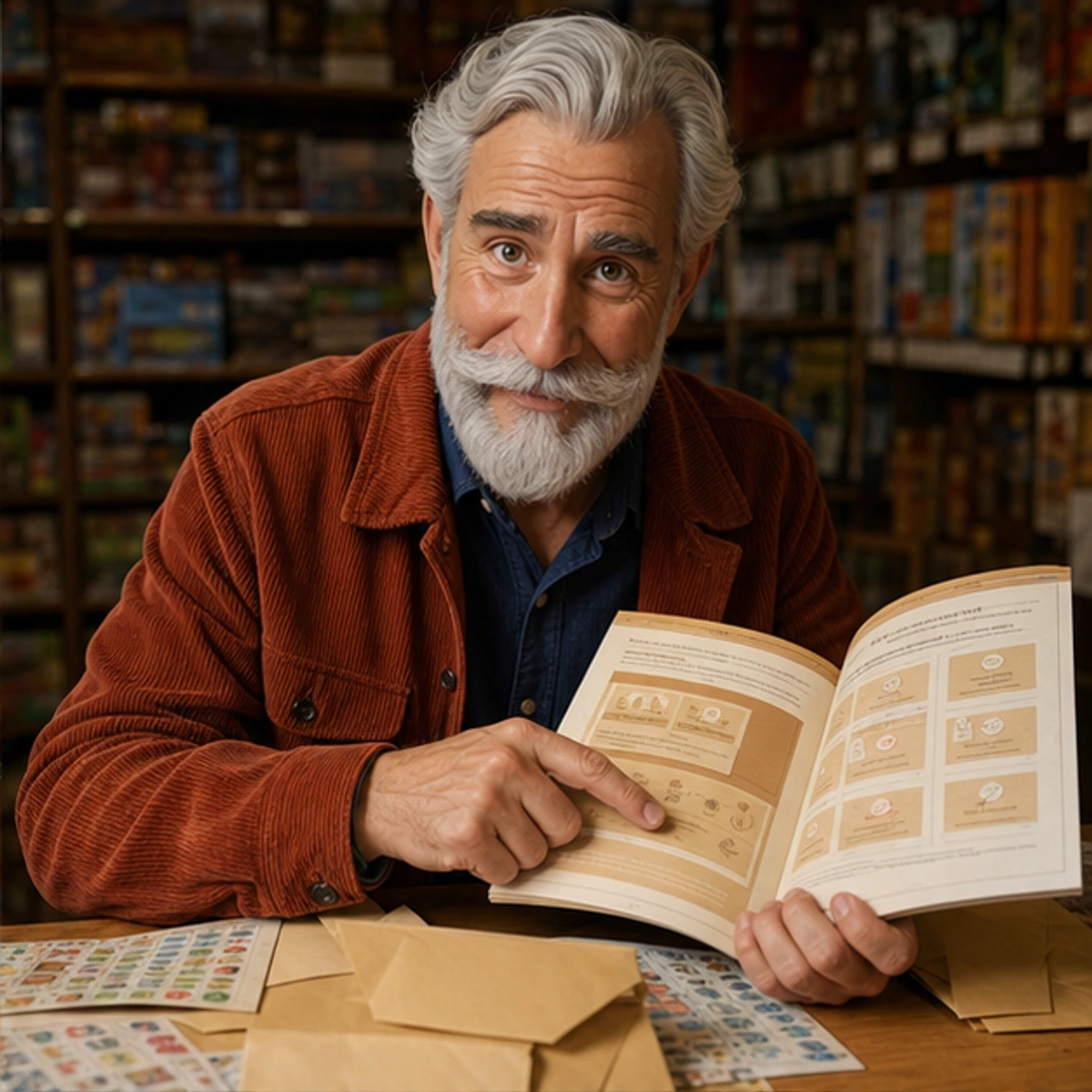 Robert, The Keeper — side-by-side table clinic with components in use