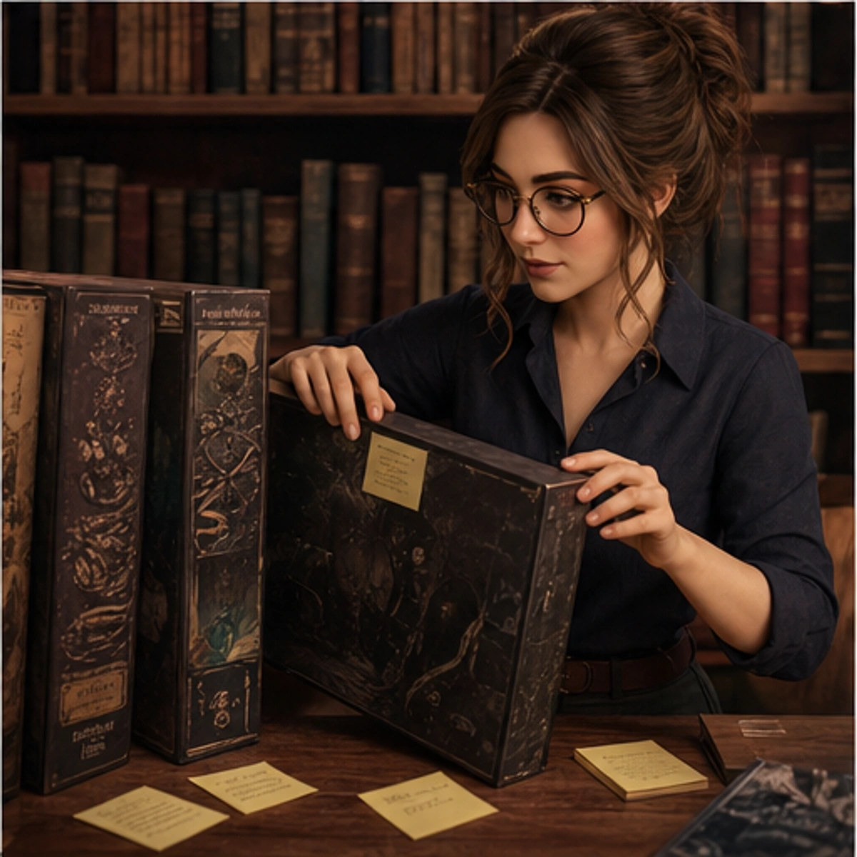 Margo, The Archivist — hosting the first complete game with a readable table