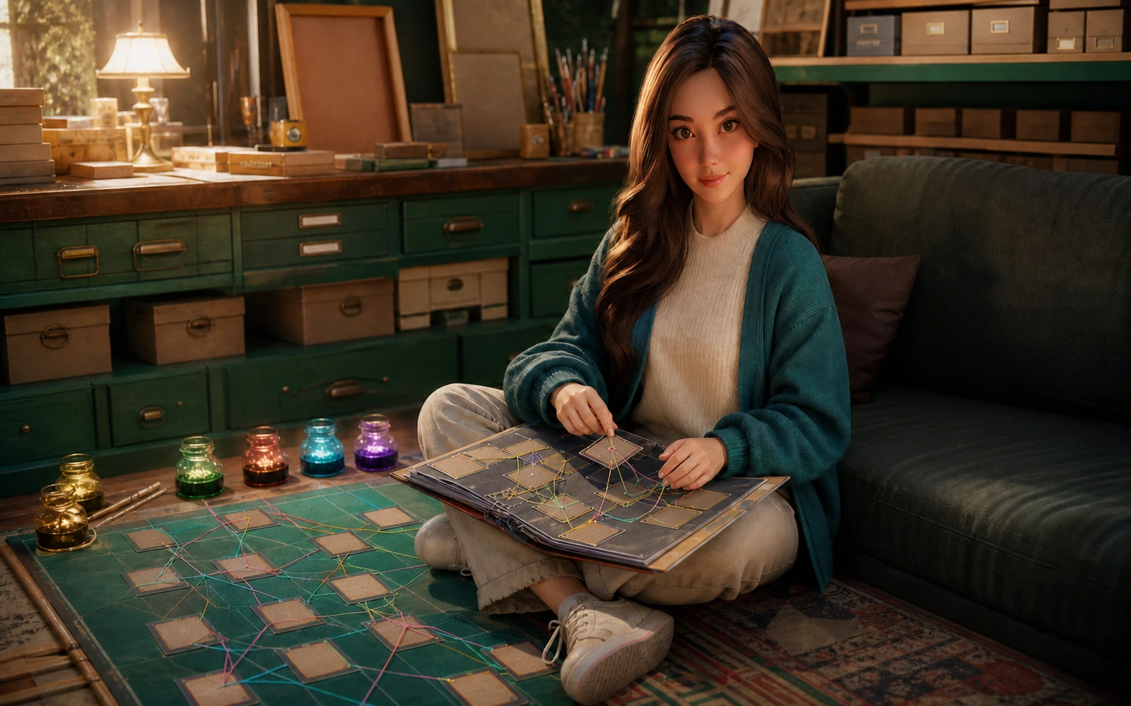 Yumi, The Hostess — premium accessory curation grounded in the exact format